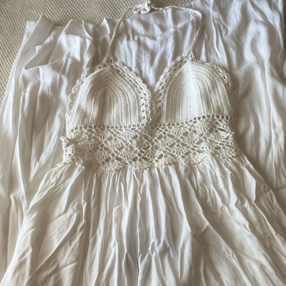 White dress